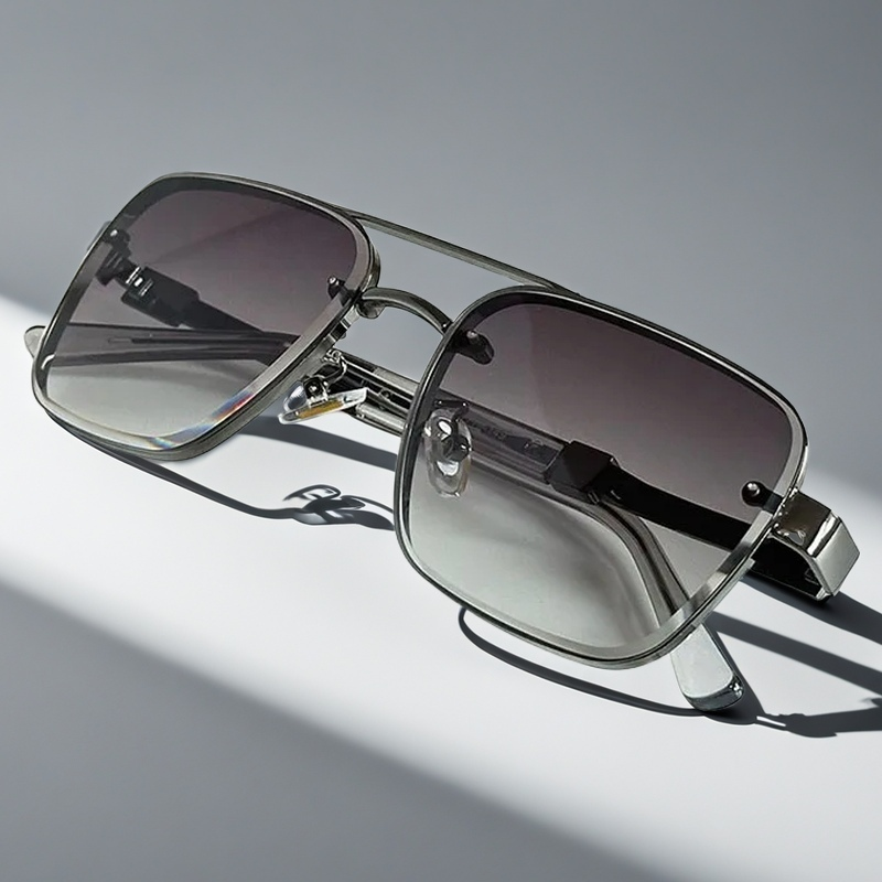 SkyFrame – Okulary Przeciwsłoneczne Typu Aviator Panorama Verge