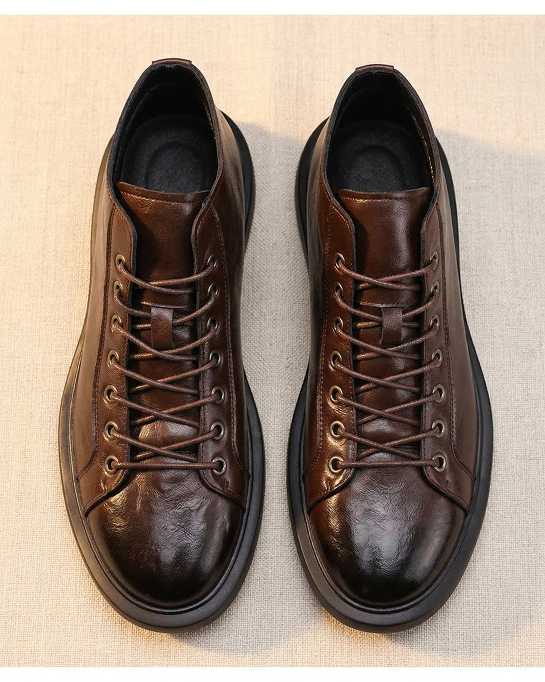 Kervens – Skórzane Buty Sznurowane