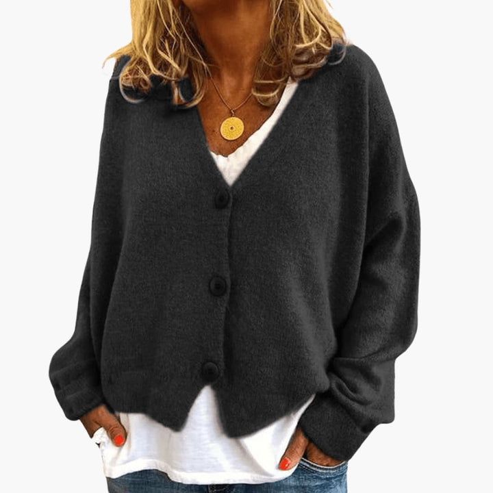 Gwen – Sweter Z Długim Rękawem Z Dzianiny