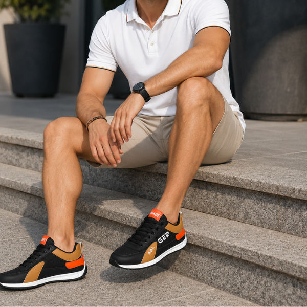 Luiz – Eleganckie Sznurowane Trampki