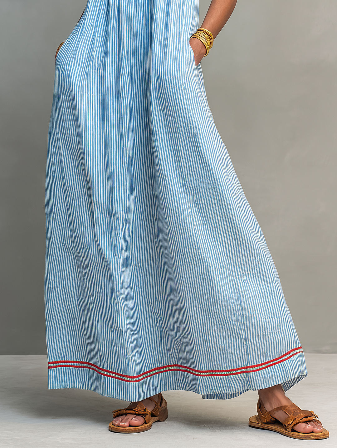 Aliyeva – Sukienka Maxi w Paski