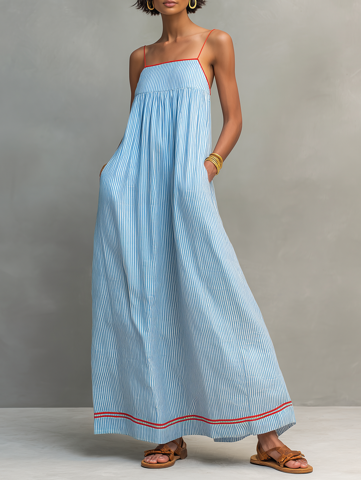Aliyeva – Sukienka Maxi w Paski