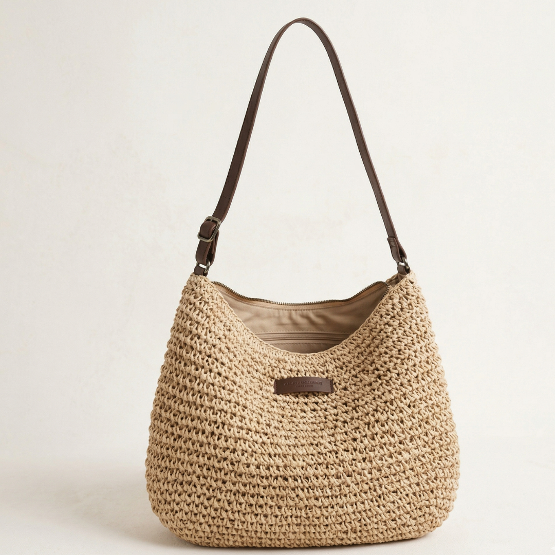 Liisi – Elegancka Pleciona Torba Na Ramię