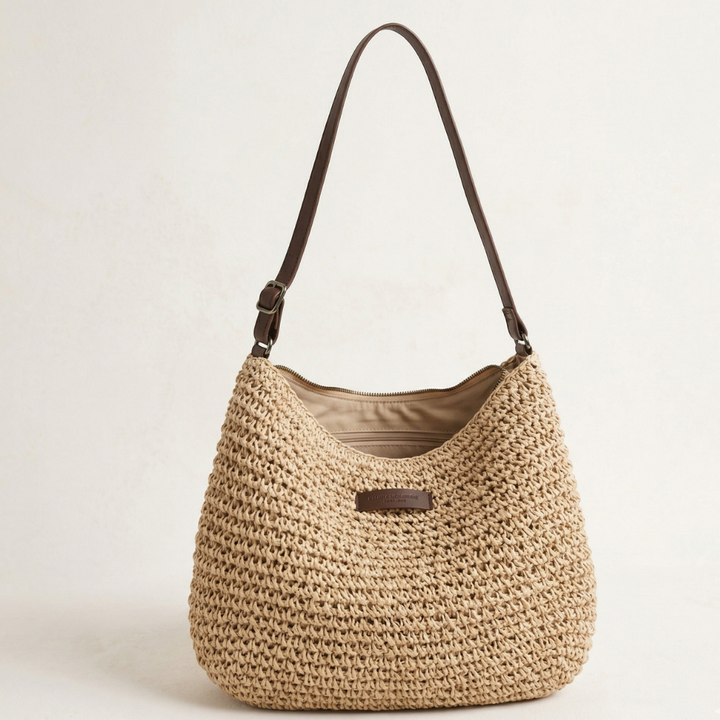 Liisi – Elegancka Pleciona Torba Na Ramię