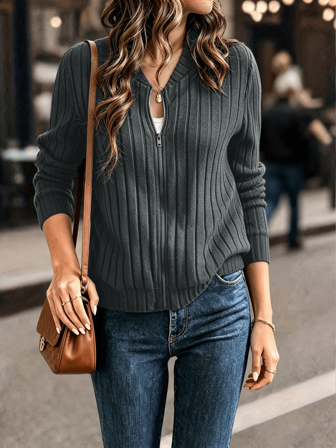 Nalia – Sweter Z Jednym Rękawem