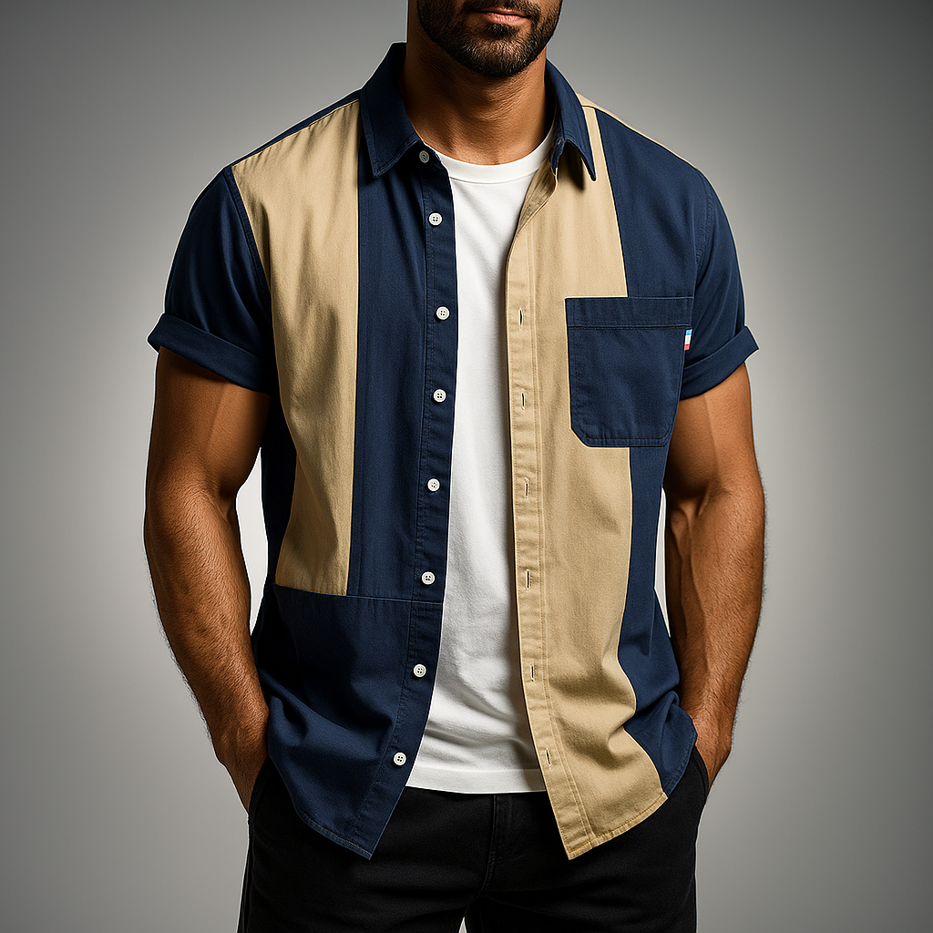 Biagio – Oddychająca Koszulka z Krótkim Rękawem