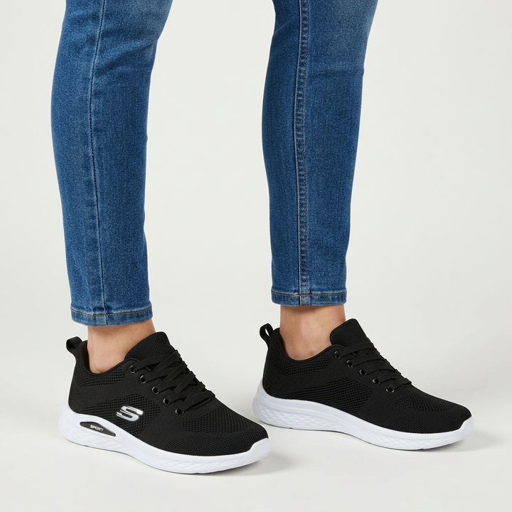 Alixia - Wygodne Sznurowane Sneakersy