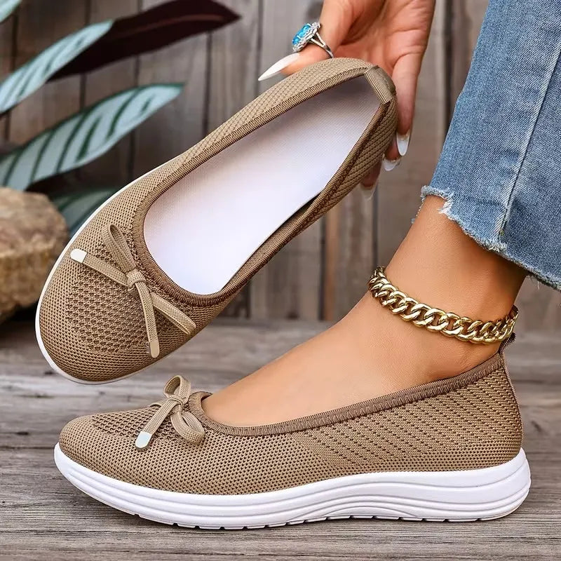 Mayda - Ortopedyczne Dzianinowe Buty Sportowe Typu Slip-on
