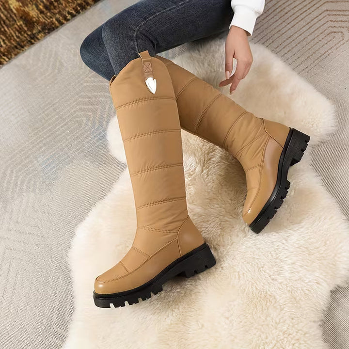Menna – Zimowe Buty Do Kolan Z Podeszwą Antypoślizgową