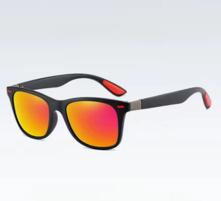 LuxFrame - Okulary Przeciwsłoneczne Z Kwadratową Oprawką Klasy Premium