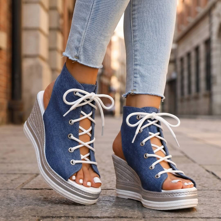 Kanya – Eleganckie Sandały na Koturnie