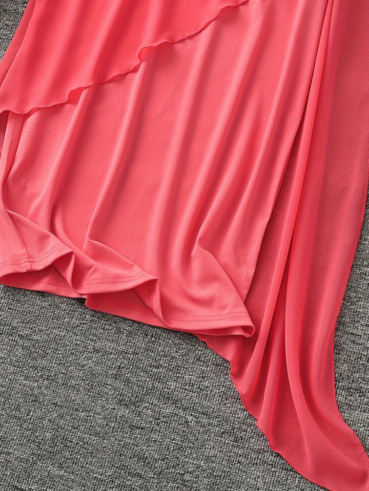 Maren – Elegancka Sukienka MIDI Bez Rękawów