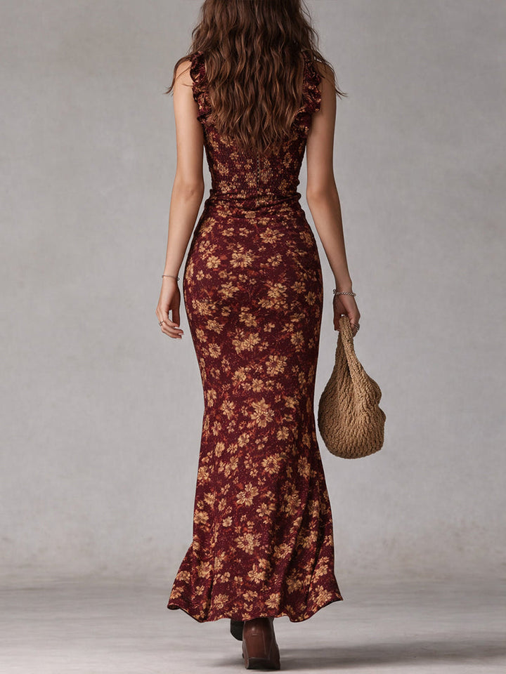 Nadjia – Przewiewna Sukienka maxi w Stylu Boho