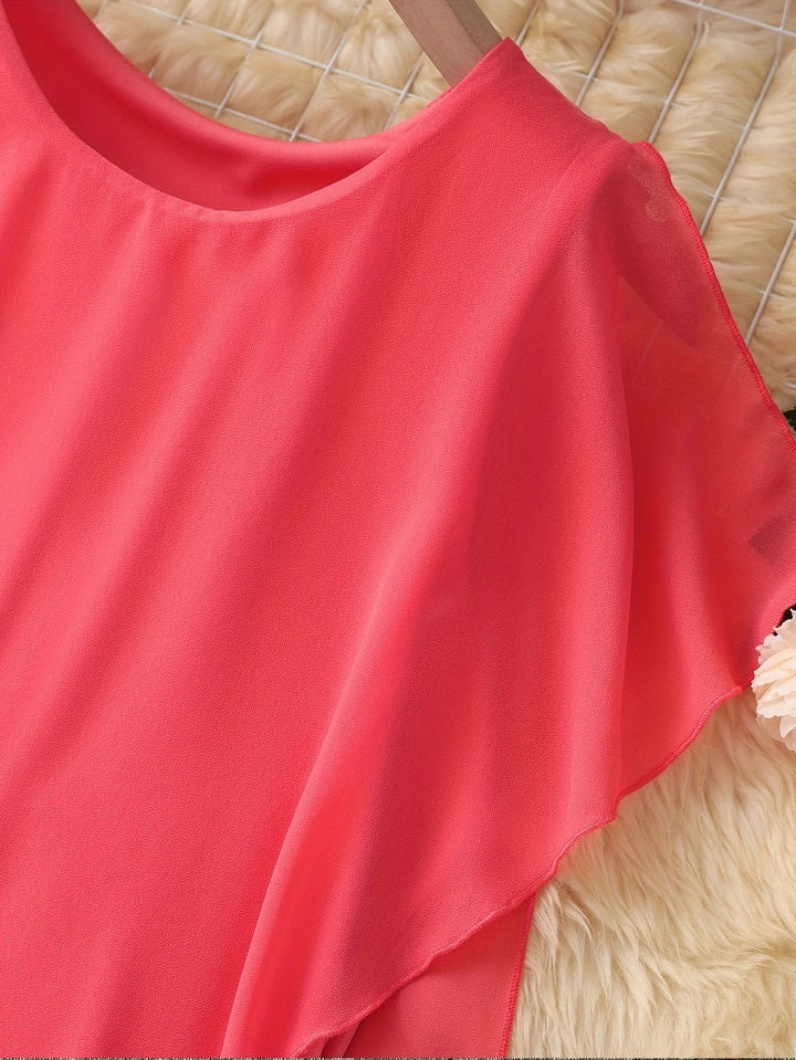 Maren – Elegancka Sukienka MIDI Bez Rękawów