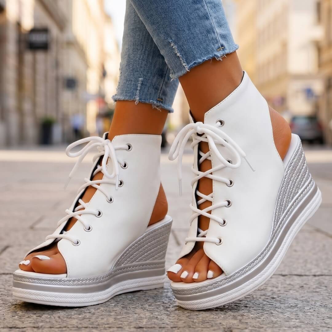 Kanya – Eleganckie Sandały na Koturnie