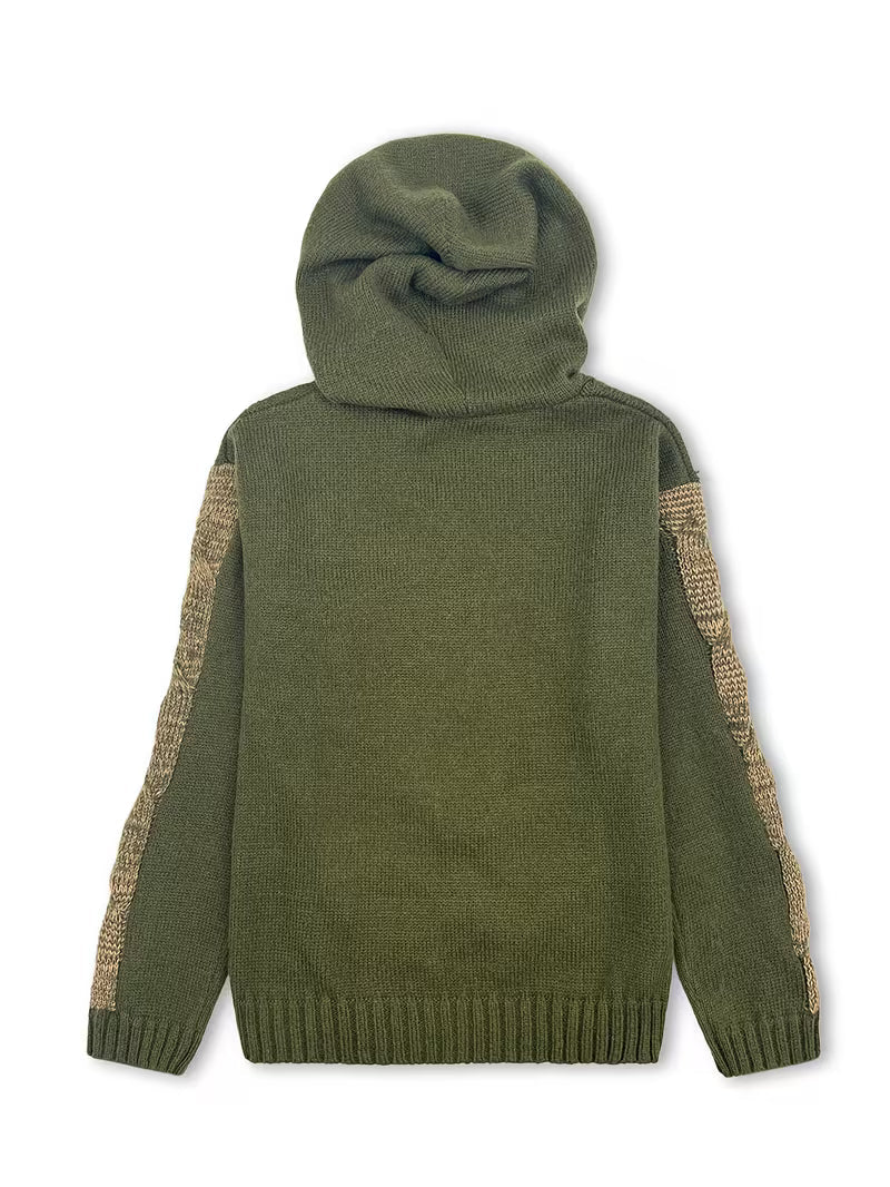 Cypriana – Elegancki Sweter z Kapturem