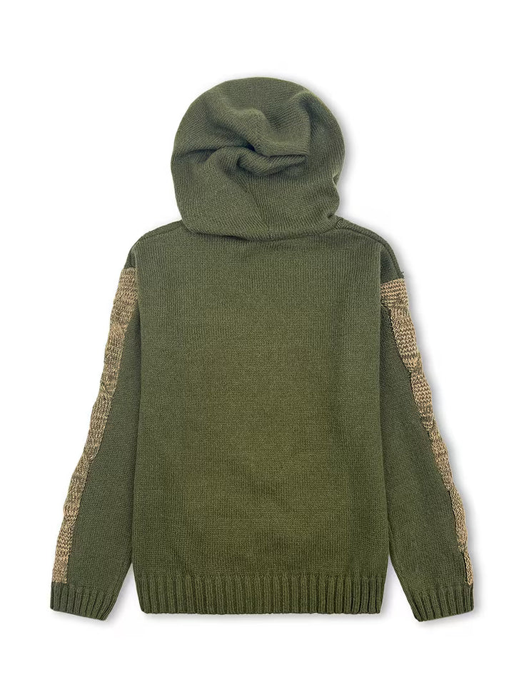 Cypriana – Elegancki Sweter z Kapturem