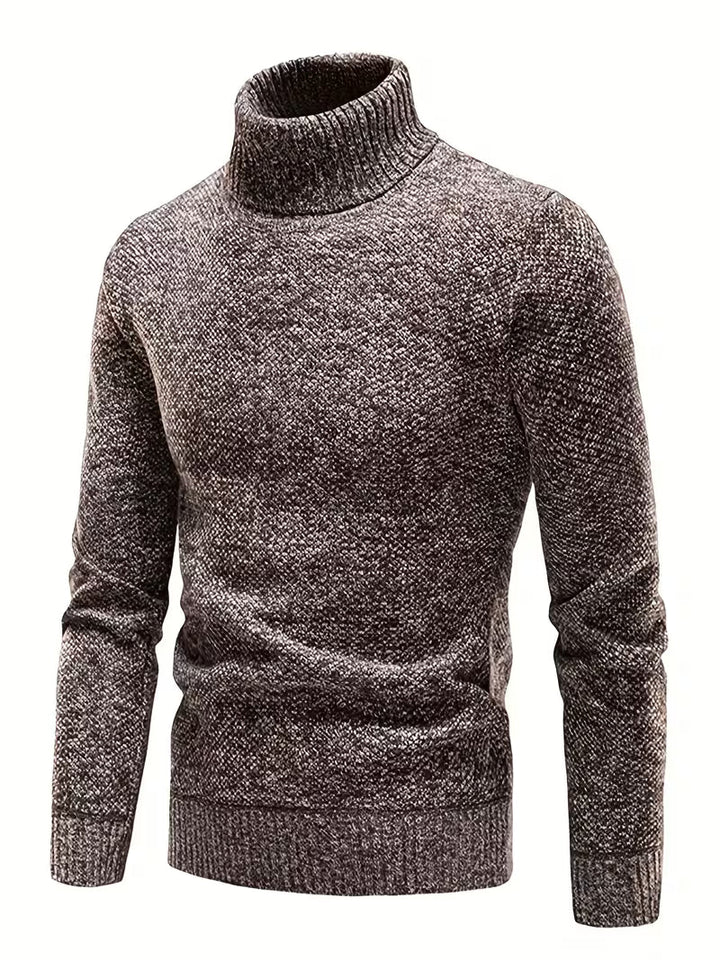 Wessam – Elegancki Sweter Z Dzianiny Z Golfem
