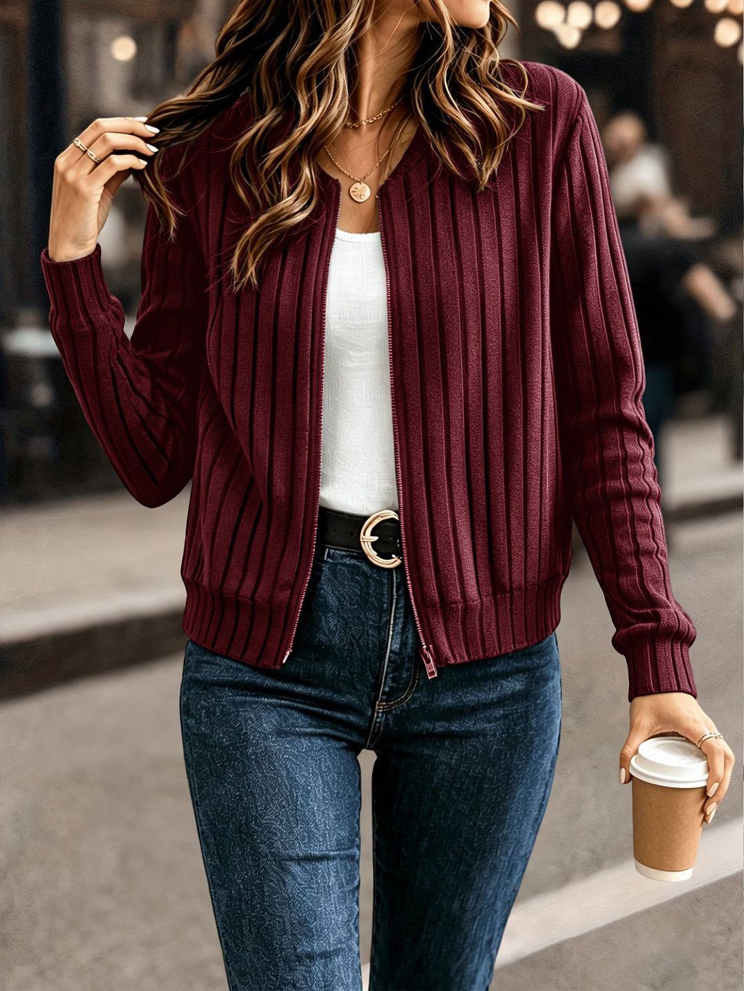 Nalia – Sweter Z Jednym Rękawem