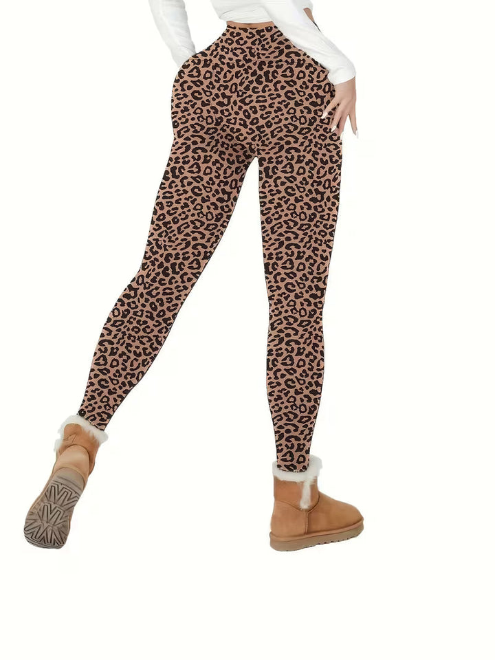 Linzay – Legginsy Z Wysokim Stanem, Z Podszewką Z Polaru Termicznego