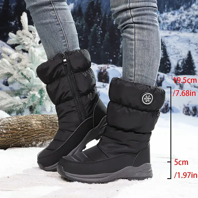 Muthoni - Wysokiej Jakości Zimowe Buty Śnieżne Sięgające Do Połowy Łydki