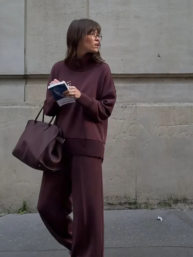 Nogaelle - Elegancki Zestaw Luźnych Bluz
