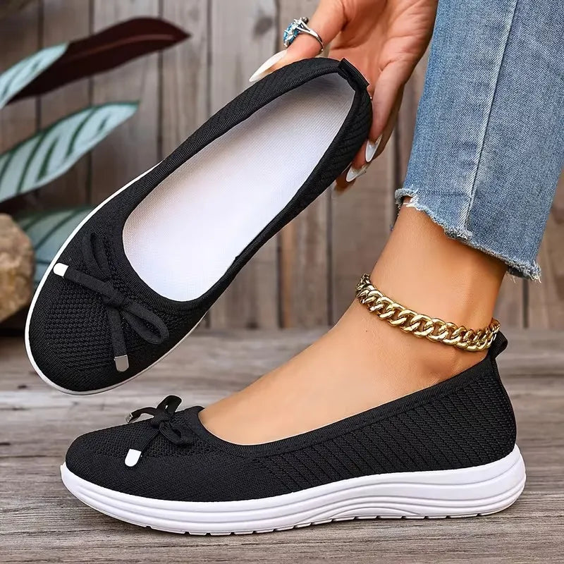Mayda - Ortopedyczne Dzianinowe Buty Sportowe Typu Slip-on