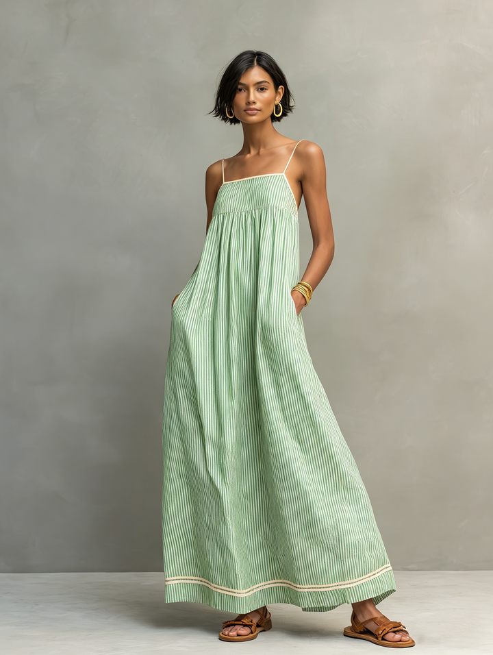 Aliyeva – Sukienka Maxi w Paski