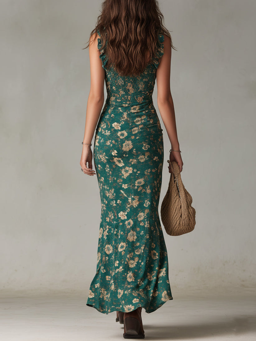 Nadjia – Przewiewna Sukienka maxi w Stylu Boho