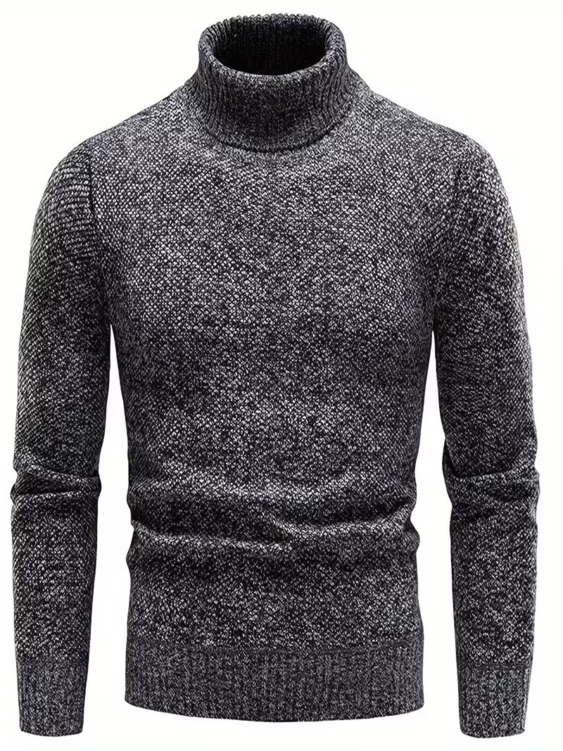 Wessam – Elegancki Sweter Z Dzianiny Z Golfem