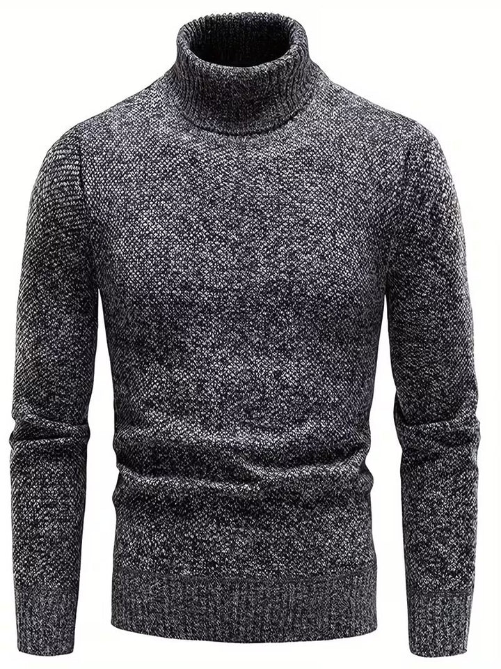 Wessam – Elegancki Sweter Z Dzianiny Z Golfem