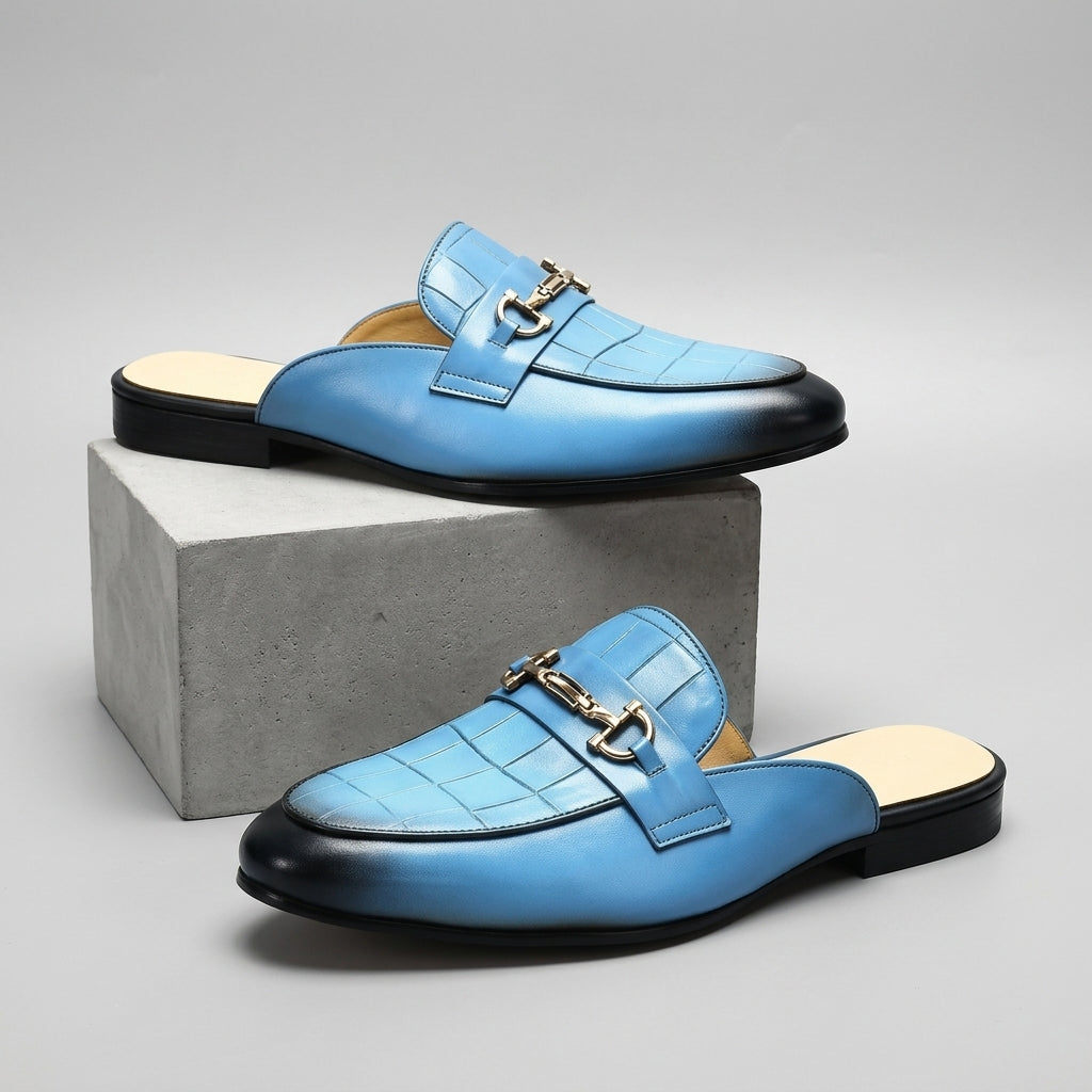 Idris – Skórzane Buty Z Odkrytą Piętą