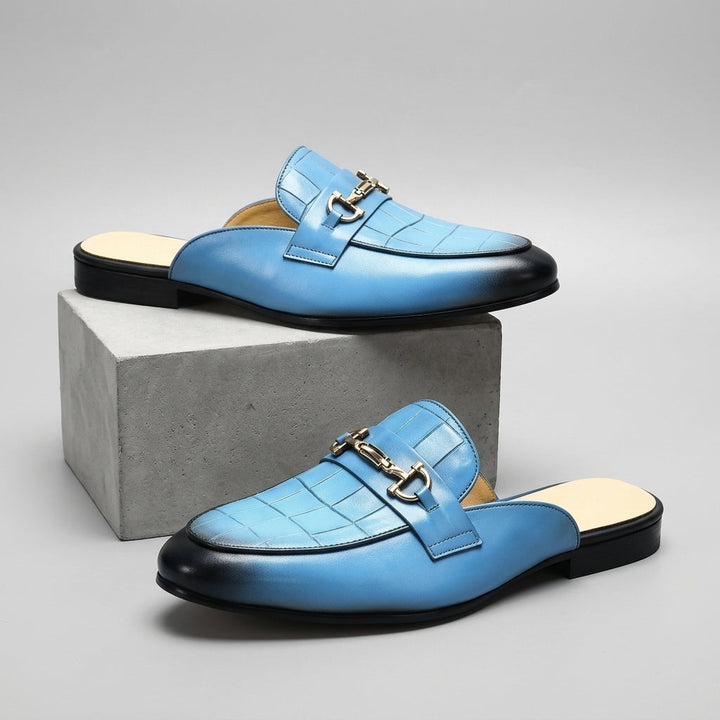 Idris – Skórzane Buty Z Odkrytą Piętą
