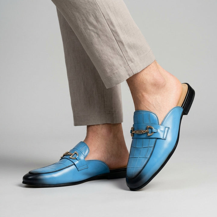 Idris – Skórzane Buty Z Odkrytą Piętą