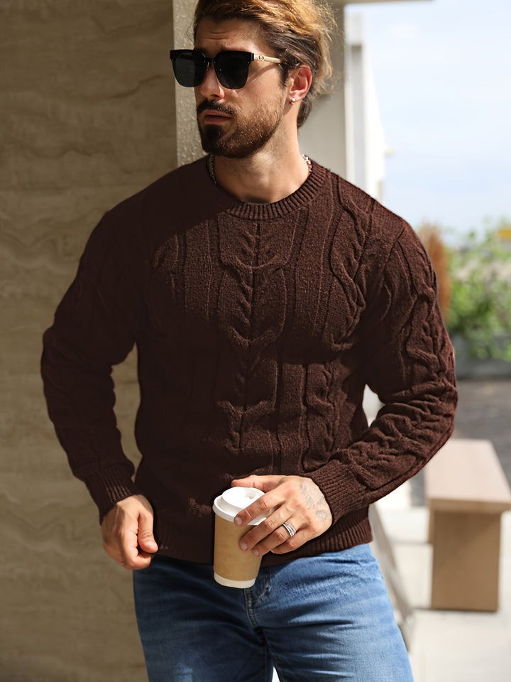 Bavon - Swobodny Sweter W Paski