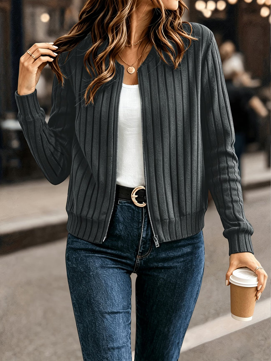 Nalia – Sweter Z Jednym Rękawem