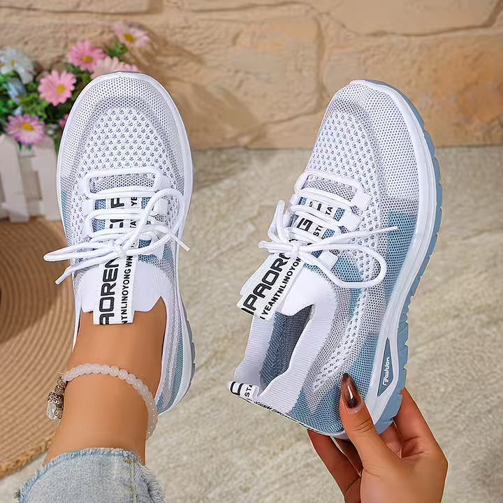Loreta - Breathable Mesh Gradient Sneakers