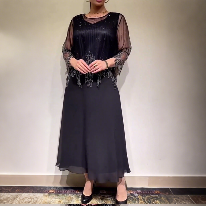 Eiriana – Elegancka Sukienka Midi