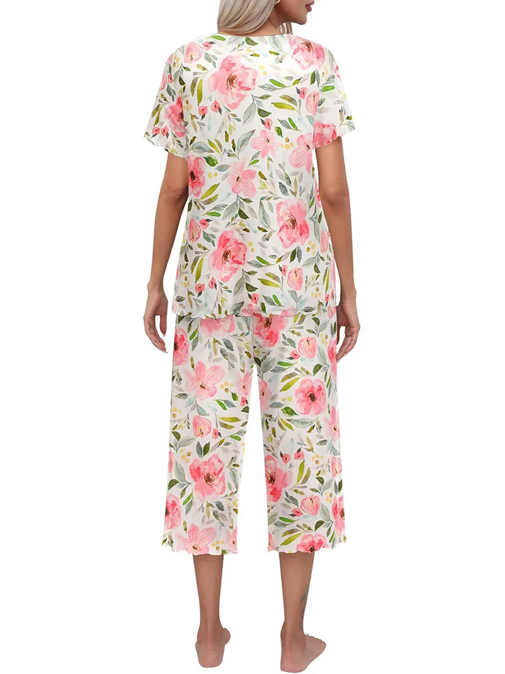 Rashini - Piżama z Nadrukiem w Stylu Casual