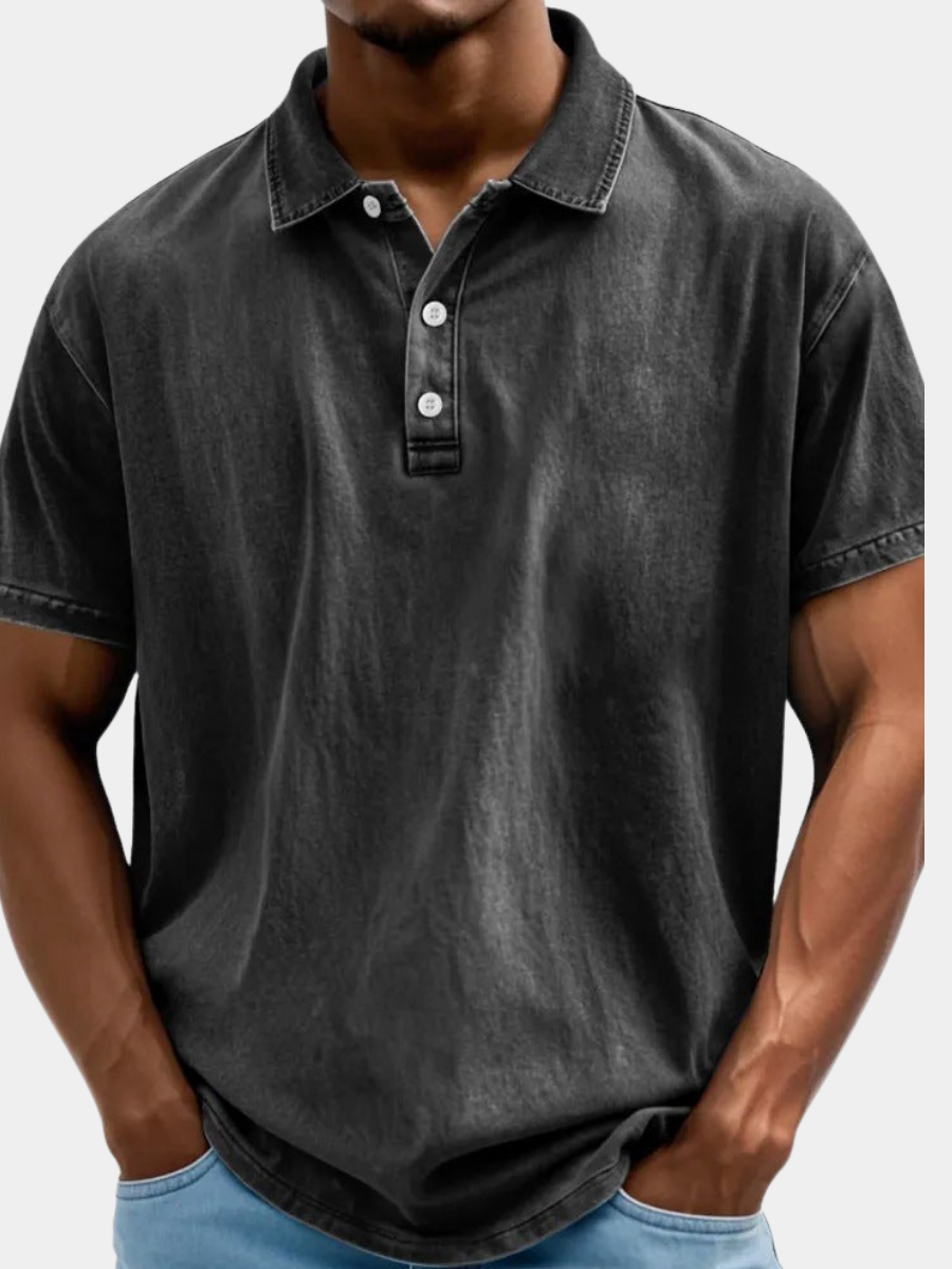 Kasun - Koszulka Polo W Stylu Vintage