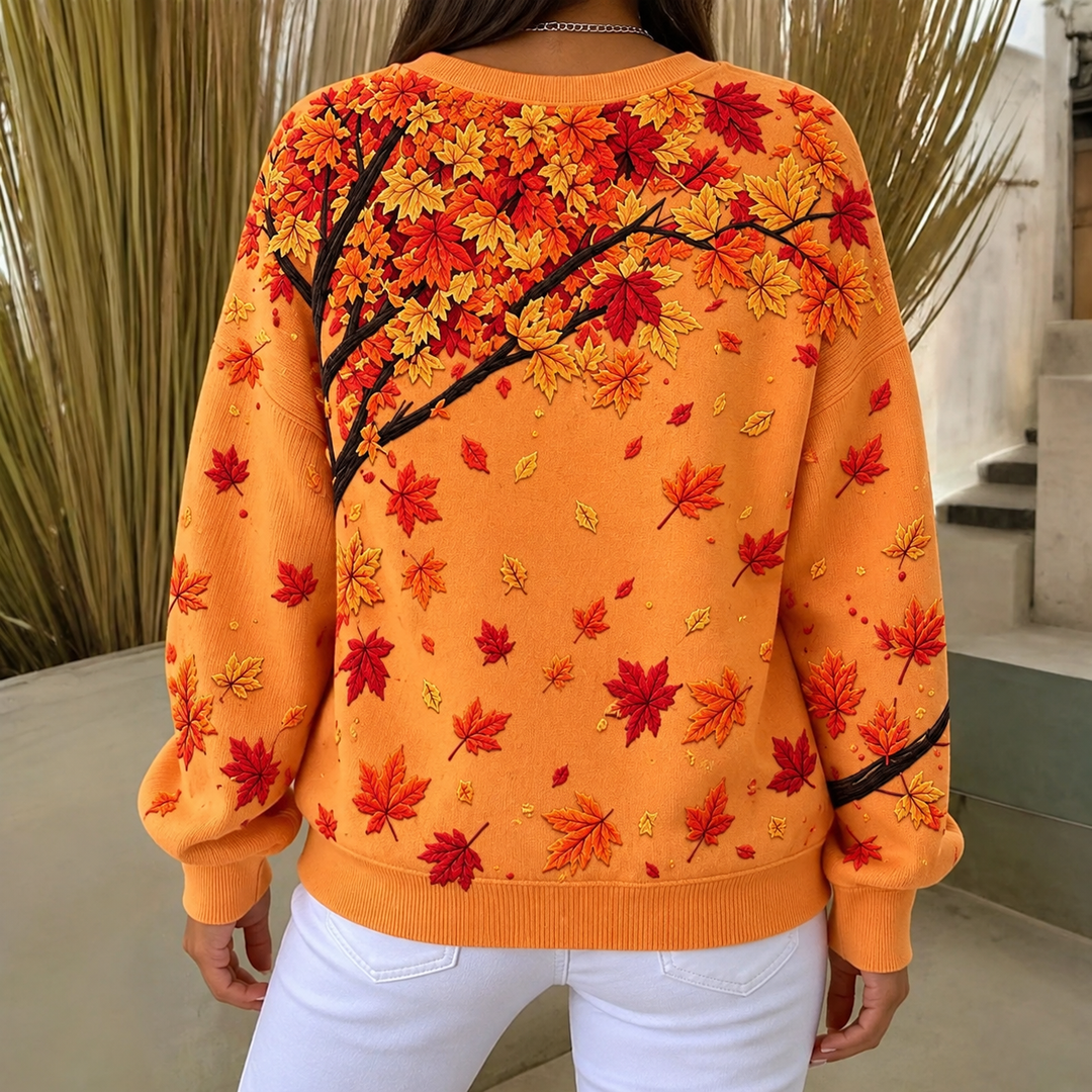 Jivina – swobodna bluza z nadrukiem kota