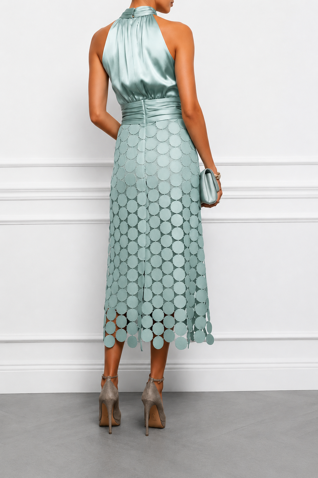 Rinldo – Elegancka Sukienka na Uroczystości w Stylu Midi