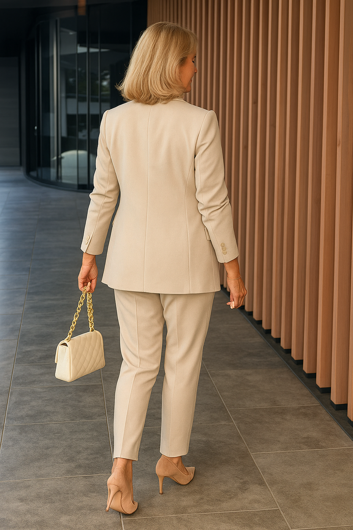 Laurena – Elegancki Letni Zestaw Dwuczęściowy