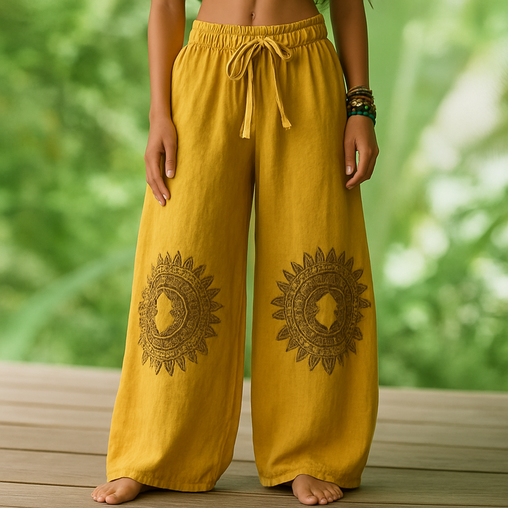 Gladys – Wygodne Spodnie Do Jogi W Stylu Bohemy