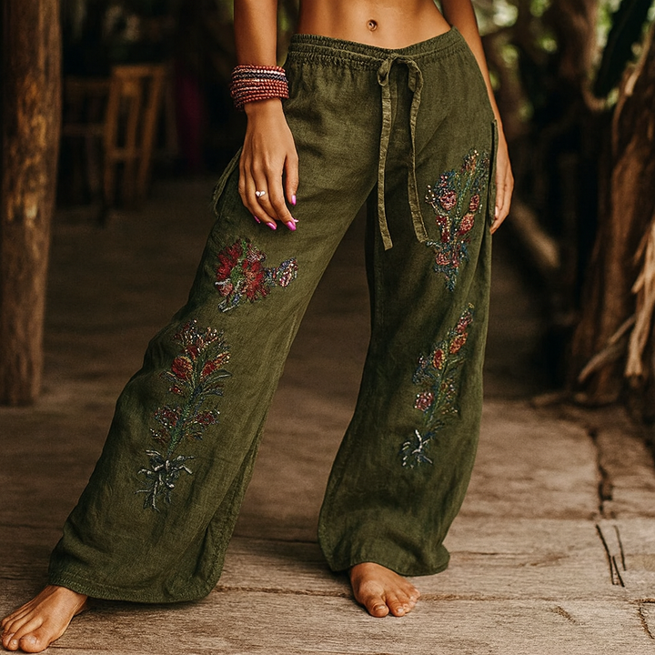 Gladys – Wygodne Spodnie Do Jogi W Stylu Bohemy