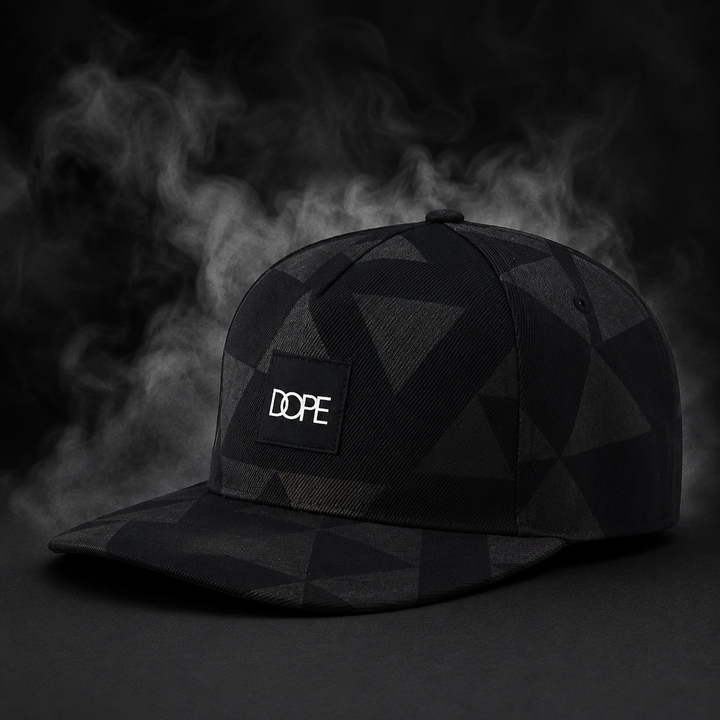 Prakop - Czapka typu snapback w Wyblakłym, Statycznym Wzorze