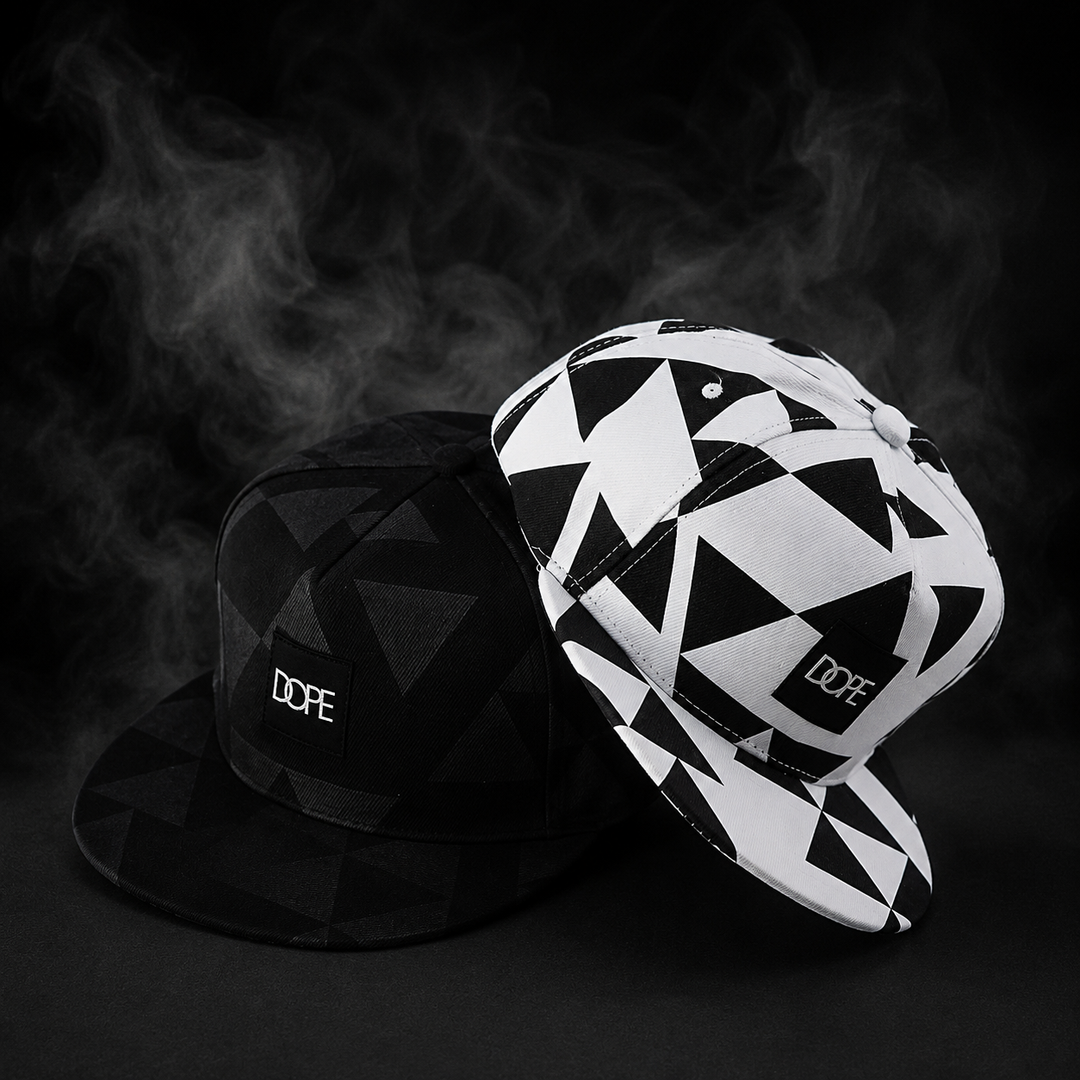 Prakop - Czapka typu snapback w Wyblakłym, Statycznym Wzorze