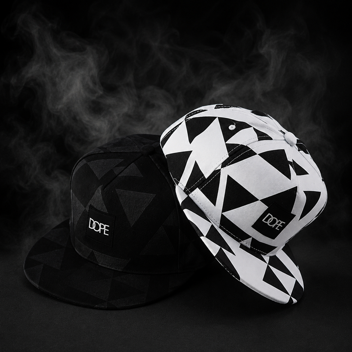 Prakop - Czapka typu snapback w Wyblakłym, Statycznym Wzorze