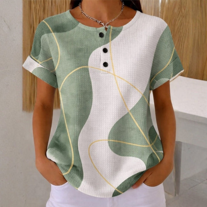 Alvarado – Swobodna Bluzka w Stylu color Block