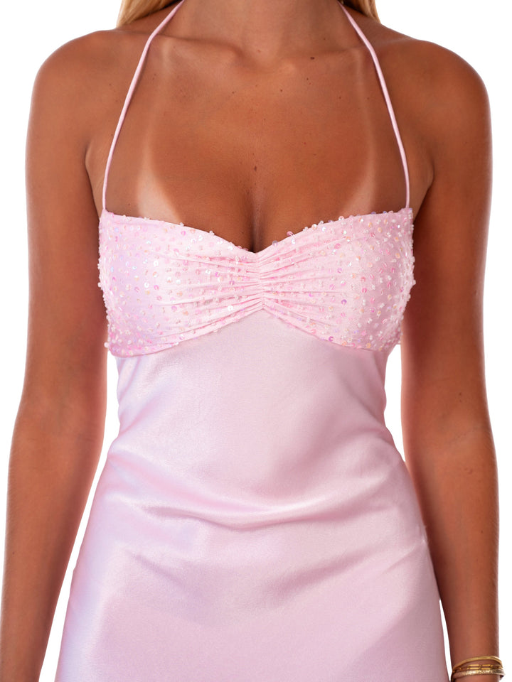 Nilysha – Elegancka Sukienka Maxi Bez Rękawów